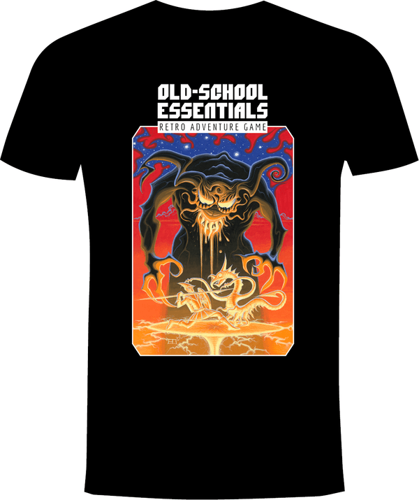 Old-School Essentials Demon Arena T-Shirt - Exalted Funeral
