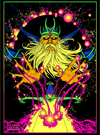 Old-School Essentials Enchanter Black Light Art Print - Exalted Funeral