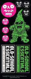 Old-School Essentials Necrotic Gnome Stickers - Exalted Funeral