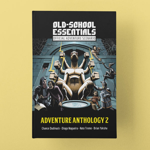 Old-School Essentials Official Adventure Scenario: Adventure Anthology 2 - Exalted Funeral