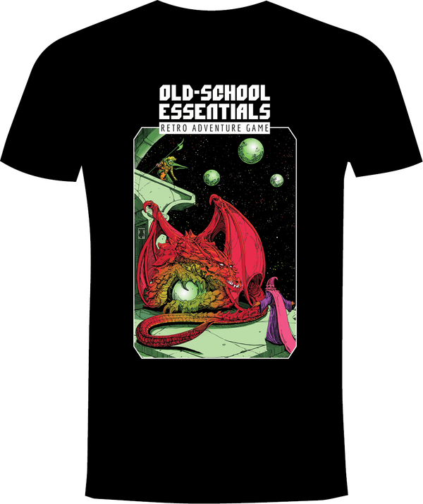 Old-School Essentials Orb Dragon T-Shirt - Exalted Funeral