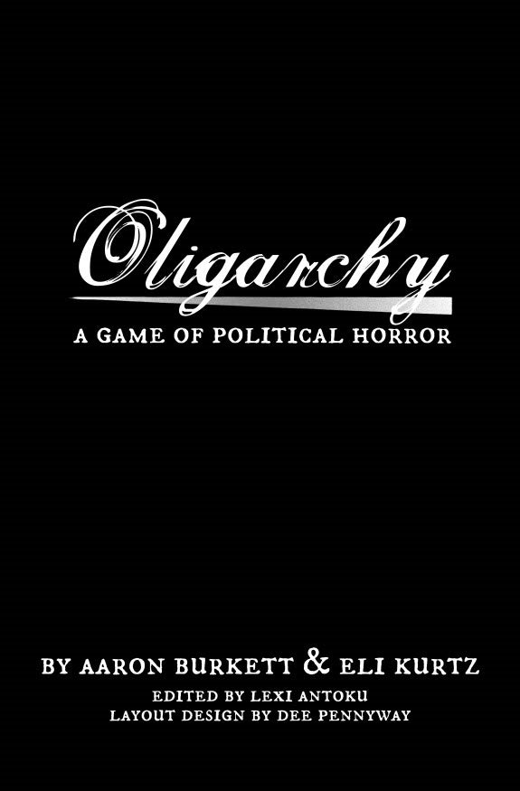 Oligarchy + PDF - Exalted Funeral