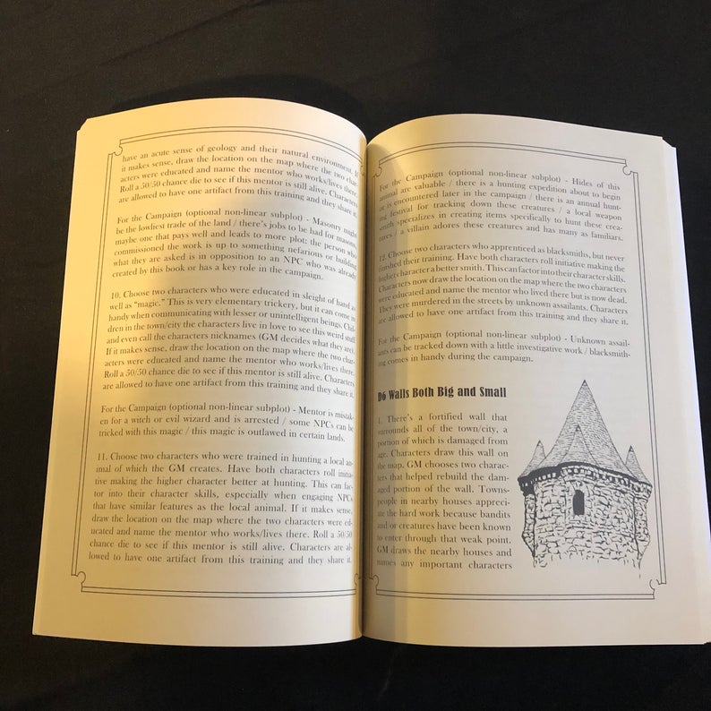Party Backstory Generator + PDF - Exalted Funeral