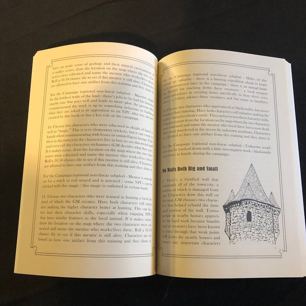 Party Backstory Generator + PDF - Exalted Funeral