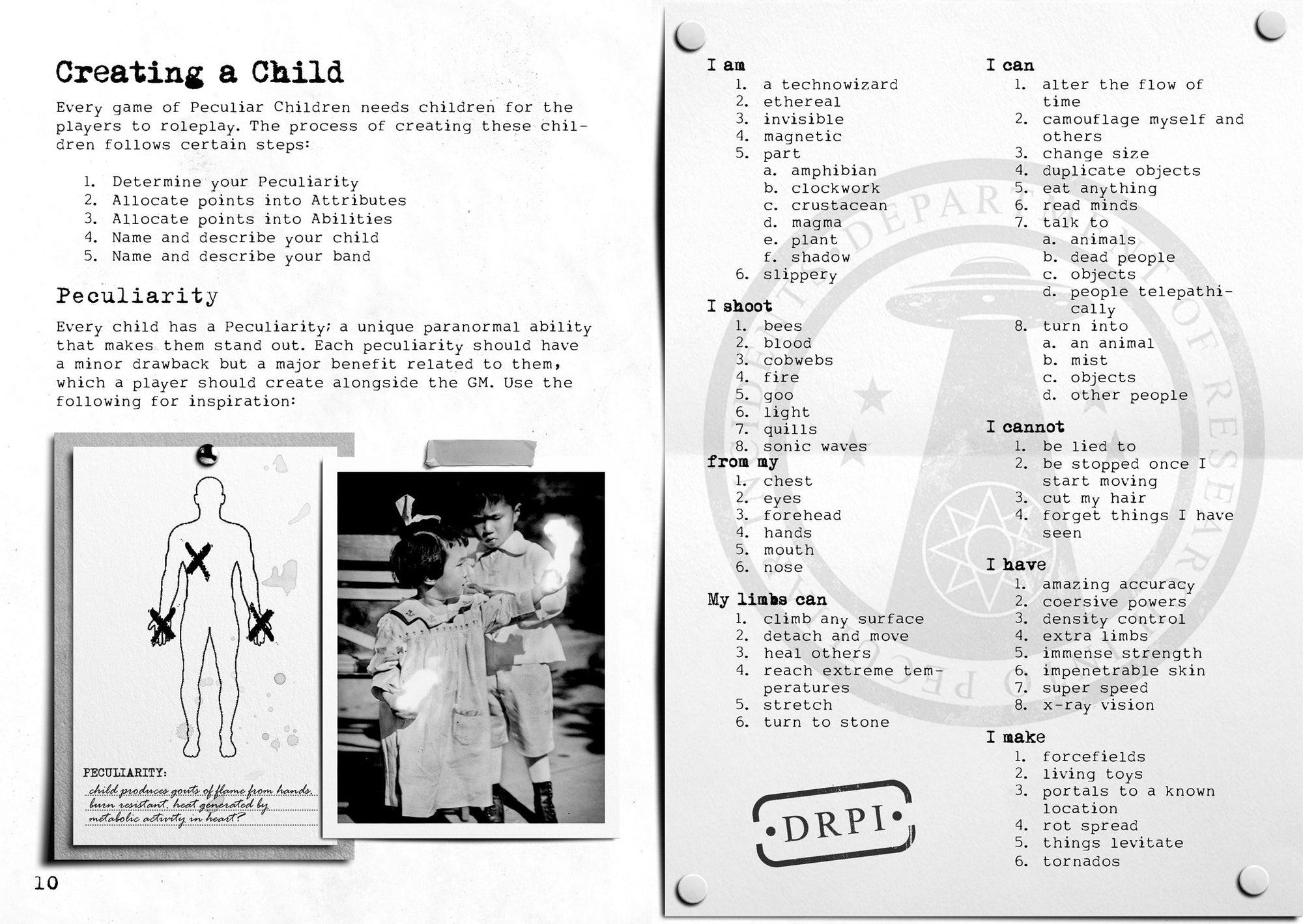 Peculiar Children + PDF - Exalted Funeral
