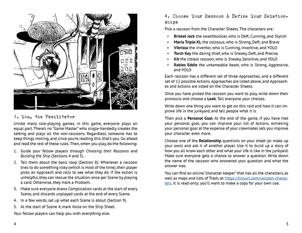 Raccoon Sky Pirates - Box Set + PDF - Exalted Funeral