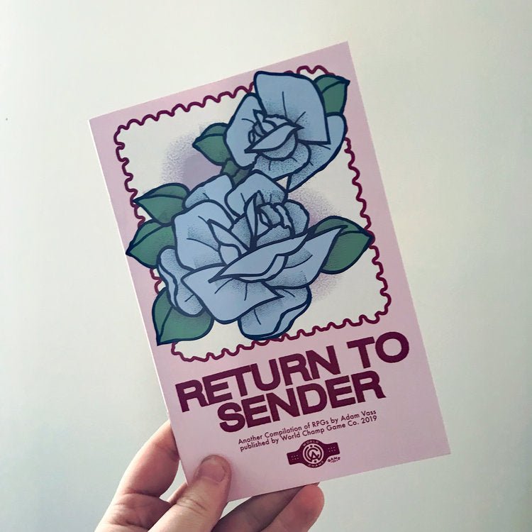 RETURN TO SENDER - RPG COMPILATION ZINE - Exalted Funeral