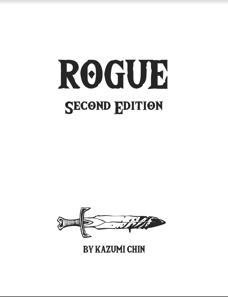 Rogue Second Edition + PDF - Exalted Funeral
