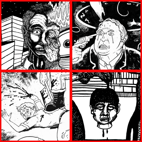 Screaming in Your Sleep Art Zine - Exalted Funeral