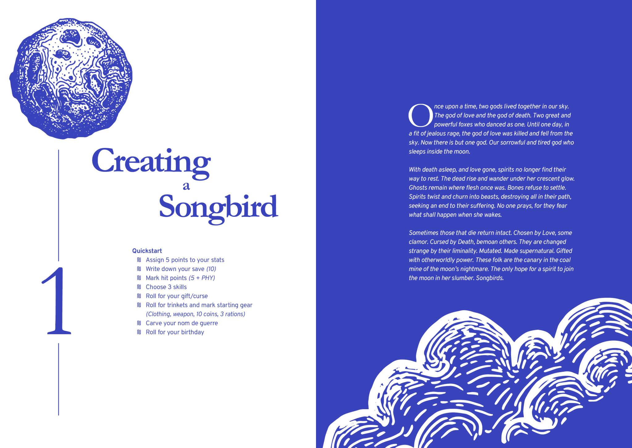 Songbirds: An Eldritch Fantasy 3rd Edition + PDF - Exalted Funeral