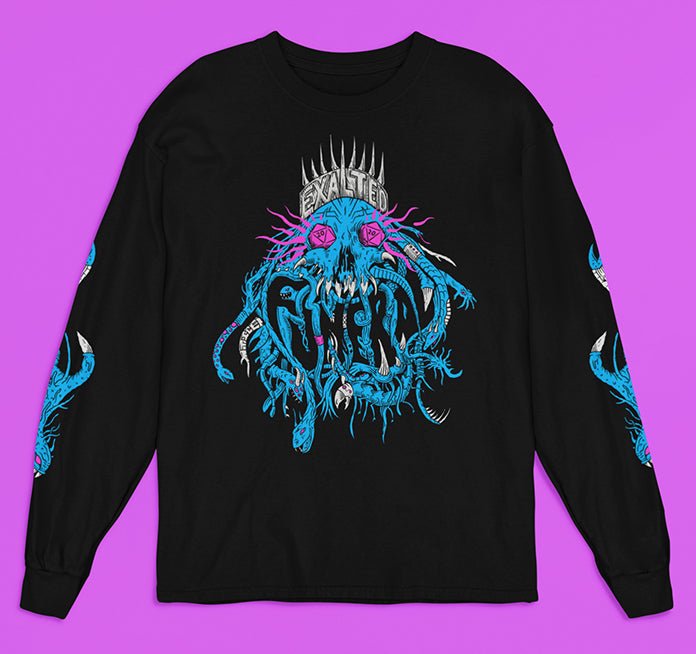 Techno Lich Long Sleeve T-shirt - Exalted Funeral