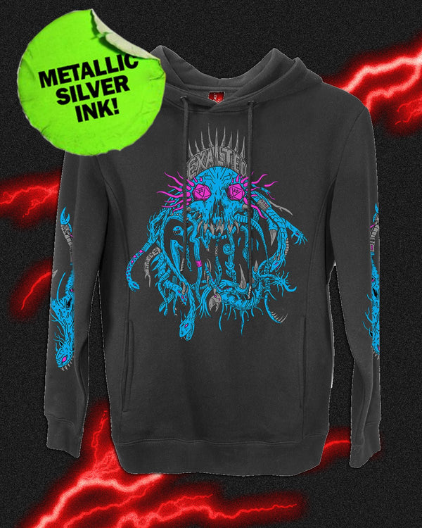Techno Lich Pull Over Hoodie - Exalted Funeral