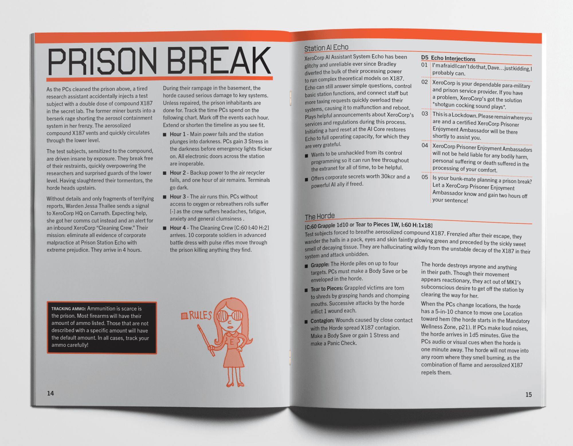 The Cleaning of Prison Station Echo + PDF - Exalted Funeral