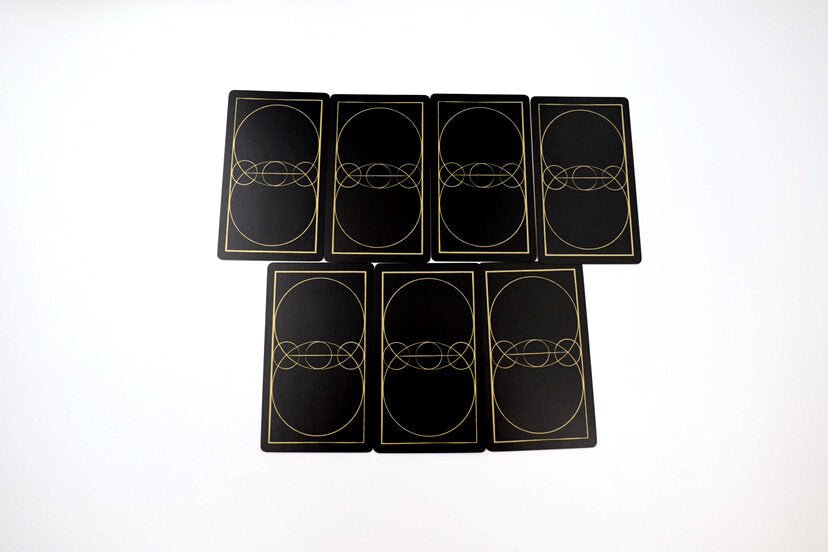 The Golden Circle Tarot - Exalted Funeral