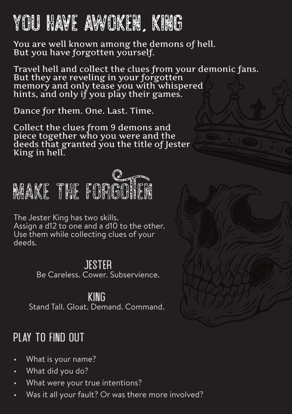 The Jester King's Dance + PDF - Exalted Funeral