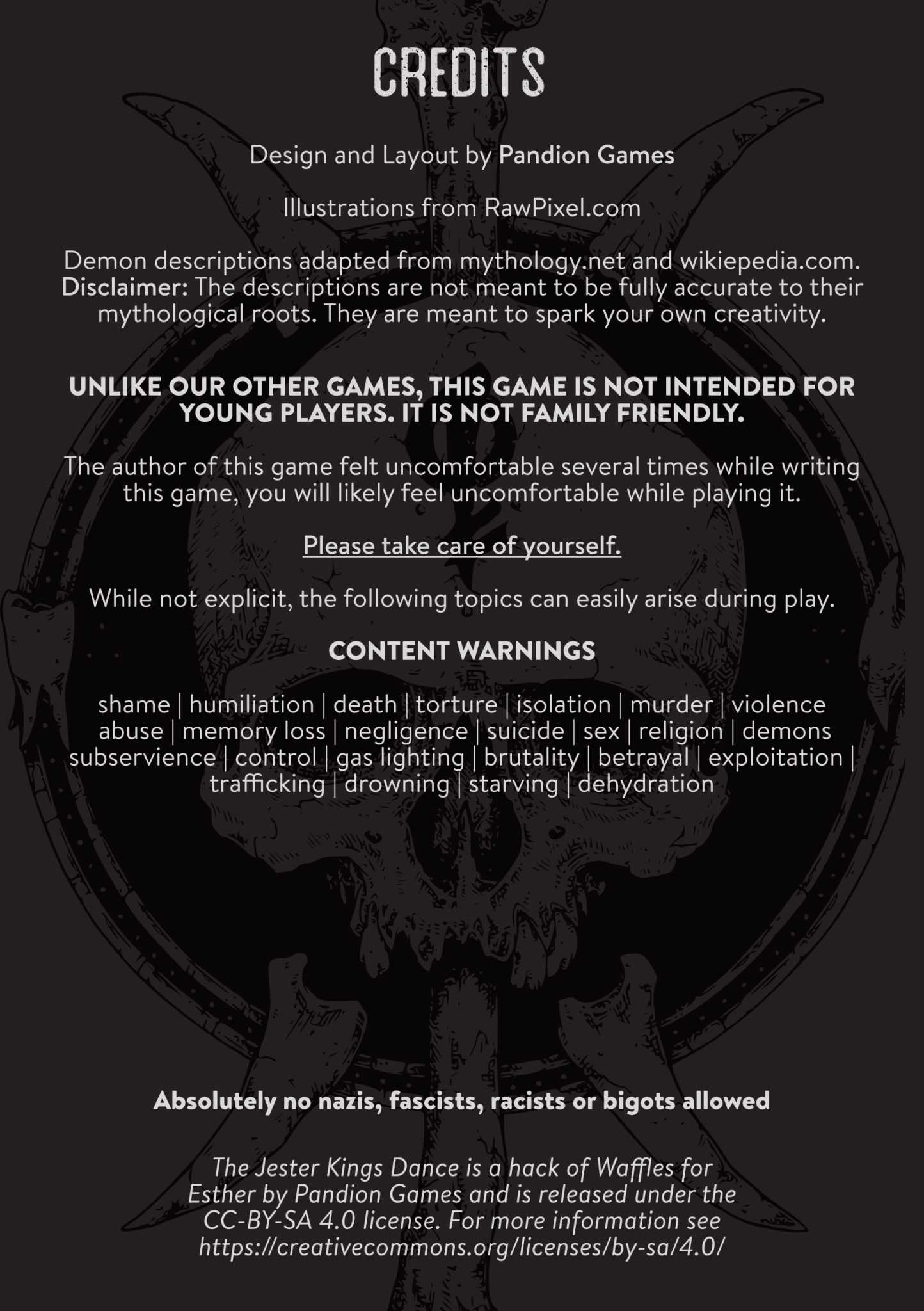 The Jester King's Dance + PDF - Exalted Funeral