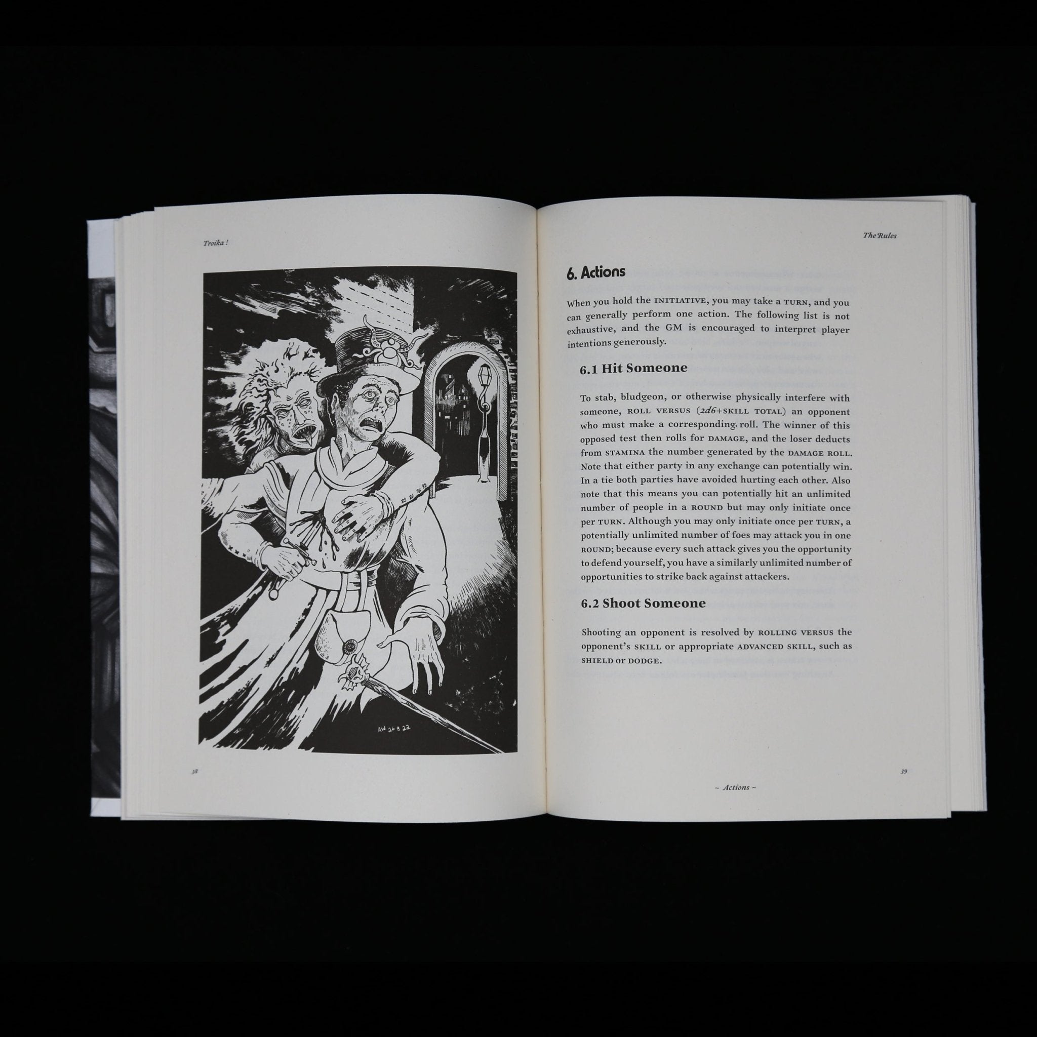 Troika! Softcover + PDF - Exalted Funeral