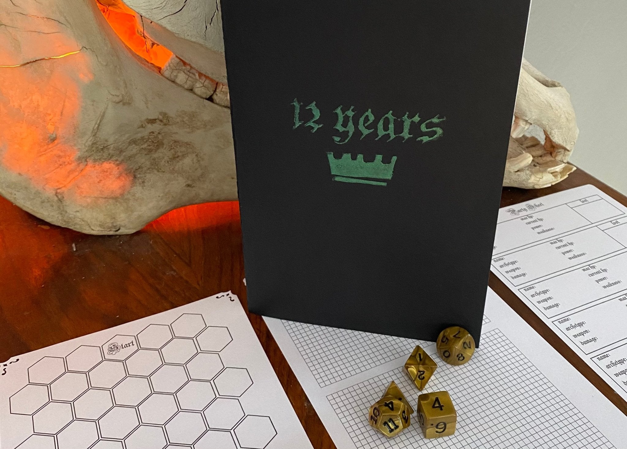 Twelve Years + PDF - Exalted Funeral