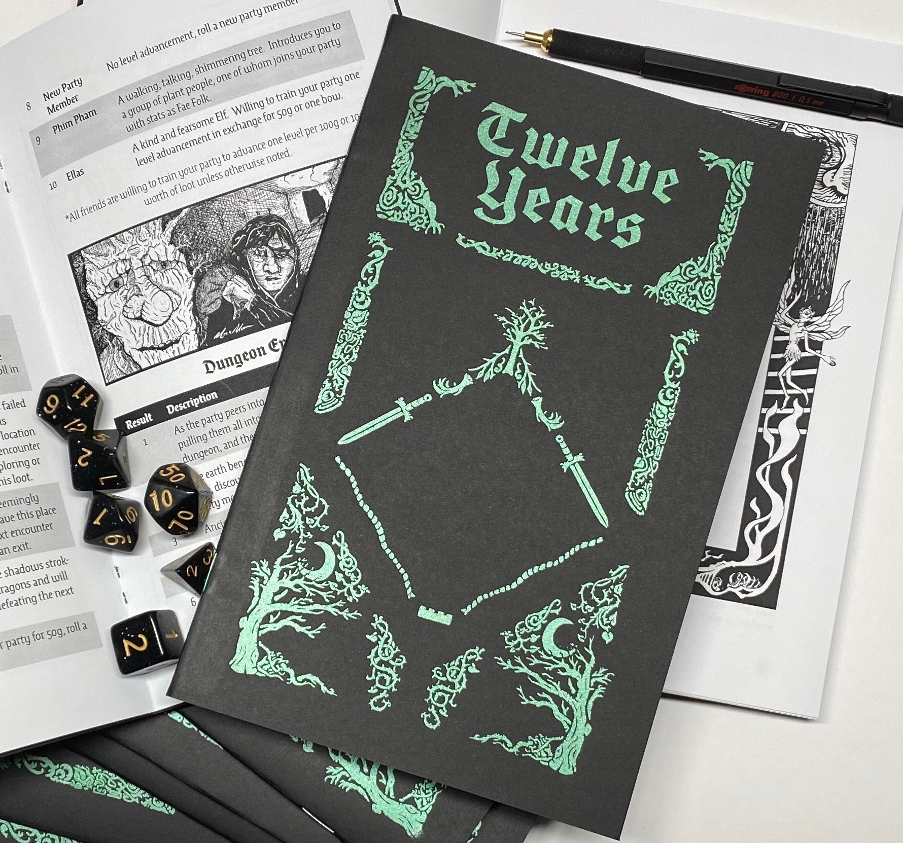 Twelve Years Roleplaying Game 4th Edition + PDF - Exalted Funeral