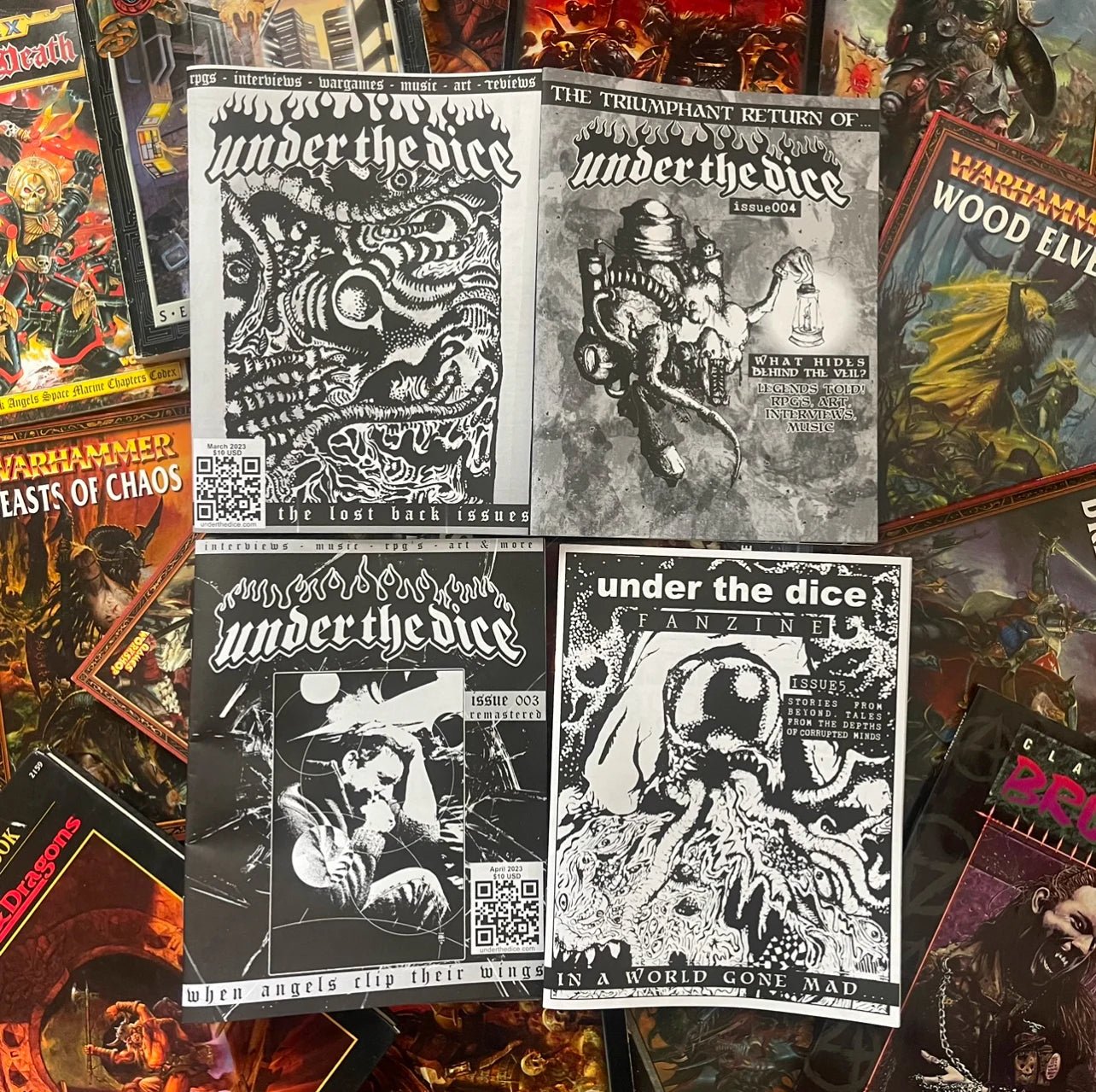 Under the Dice: Table Top and RPG Fanzine - Exalted Funeral