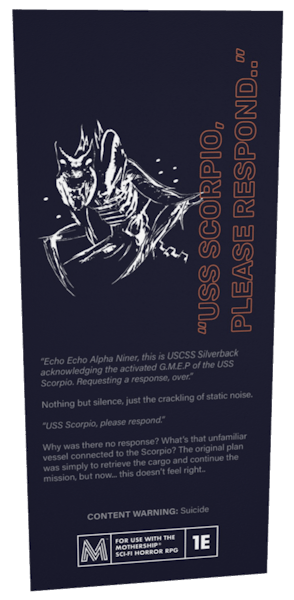 USS Scorpio, Please Respond + PDF - Exalted Funeral