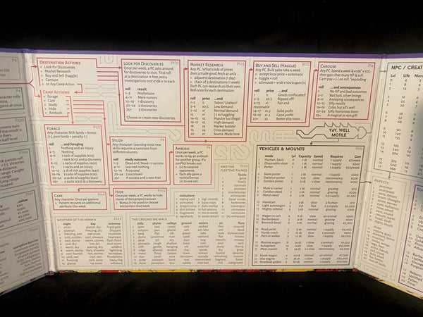 UVG 2E Referee Screen - Exalted Funeral