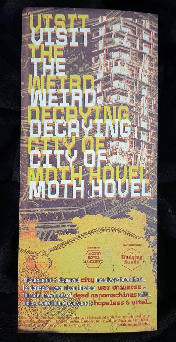 Visit the Weird Decaying City of Moth Hovel + PDF - Exalted Funeral