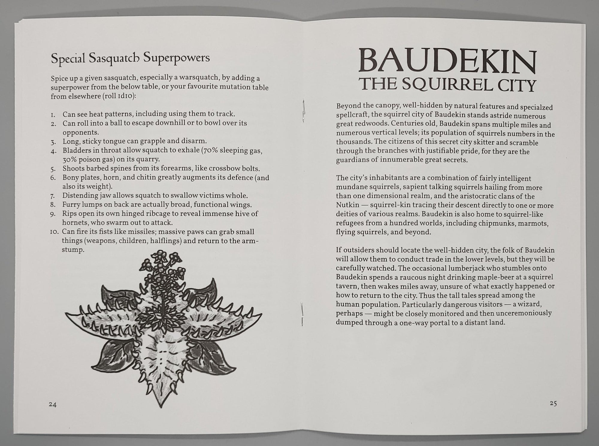 Wampus County Travel Guide I: Lumberlands + PDF - Exalted Funeral