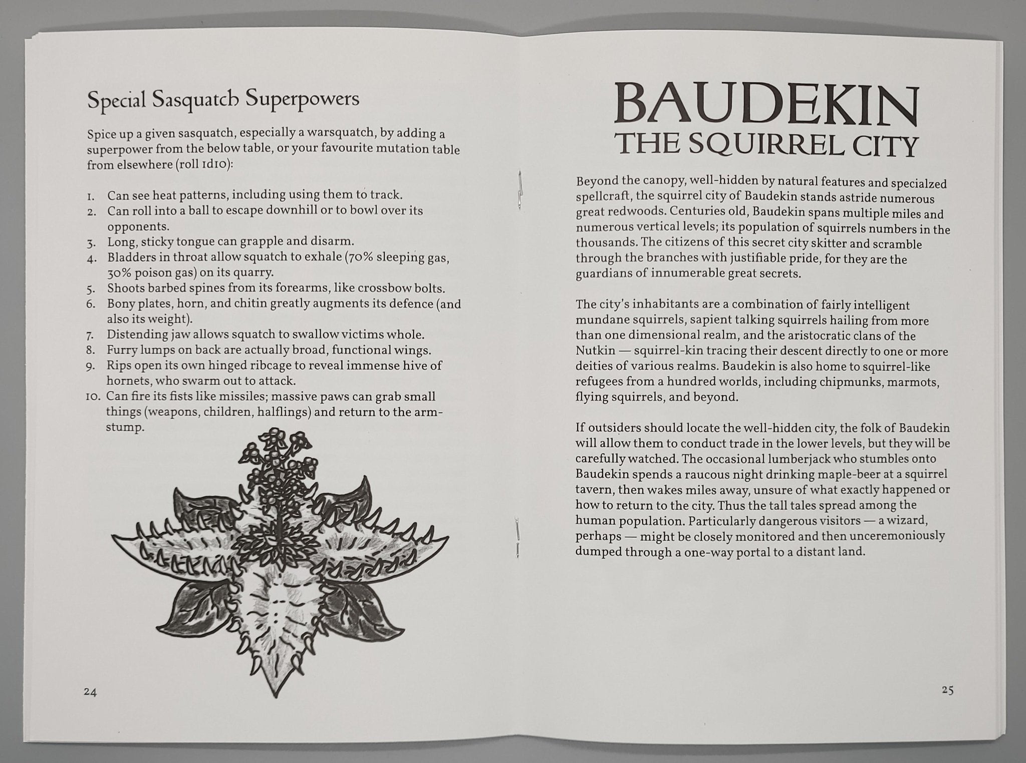 Wampus County Travel Guide I: Lumberlands + PDF - Exalted Funeral