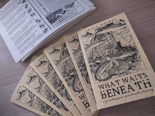What Waits Beneath: A Journaling Game of Underwater Discovery + PDF - Exalted Funeral