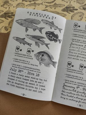 What Waits Beneath: A Journaling Game of Underwater Discovery + PDF - Exalted Funeral